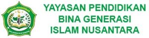 Logo Yayasan Bina Generasi Islam Nusantara - panjang mini